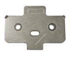 Podkładka kątowa  +5° Blum 171A5010 0.8 mm