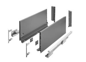 Szuflada AXIS PRO-300D, H-199 antracyt