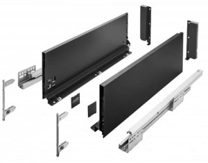 Szuflada AXIS PRO-350C2, H-168 czarna