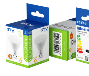 Żarówka led RGB GU10 3W